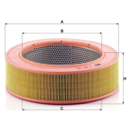 Genuine Mann Air Filter for Mercedes W123 series diesel C30122 Mann & Hummel  - Dynamic Drive