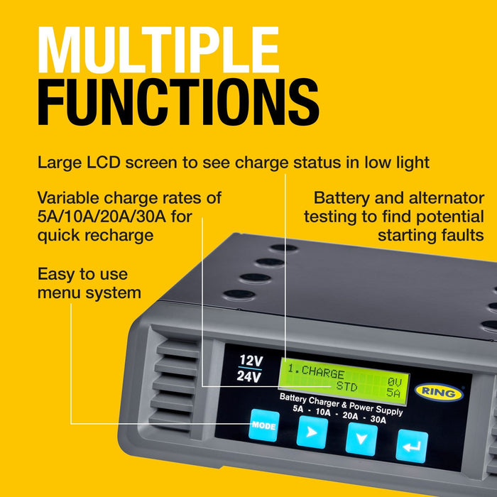 Ring Smartchargepro 30A 12/24V - RSCP3024