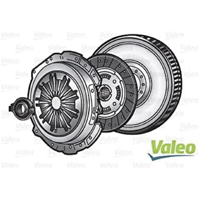 Valeo 4 Piece Conversion Clutch Kit 835167 Automotive Part fits BMW Series 1 3 X3