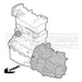 Genuine First Line Engine Mounting fits Fiat Bravo 9502 FEM4089 First Line  - Dynamic Drive