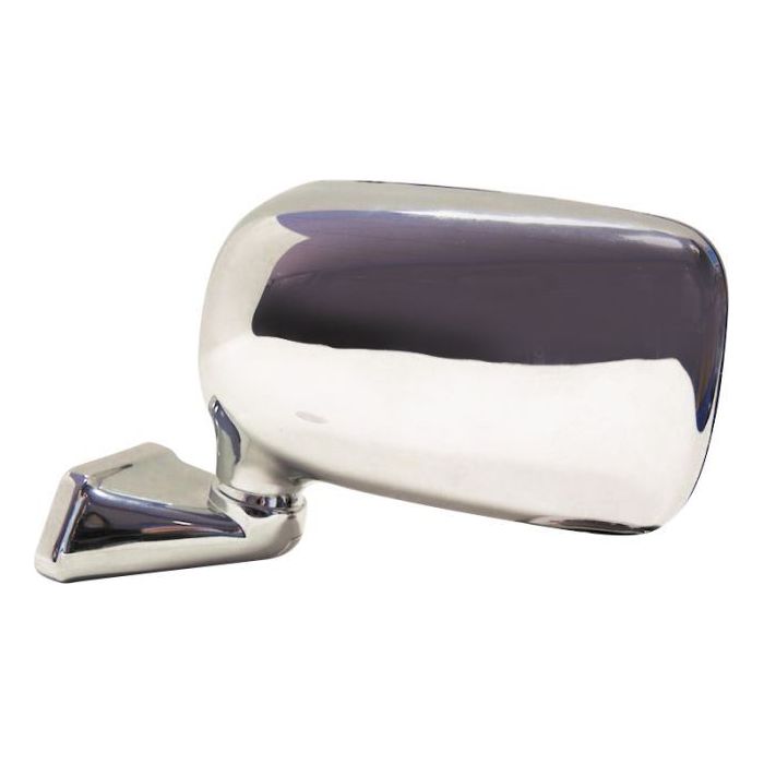 Chrome Domed Mirror Mountney with Austin Mini Door Mounting - Left Drivers Side