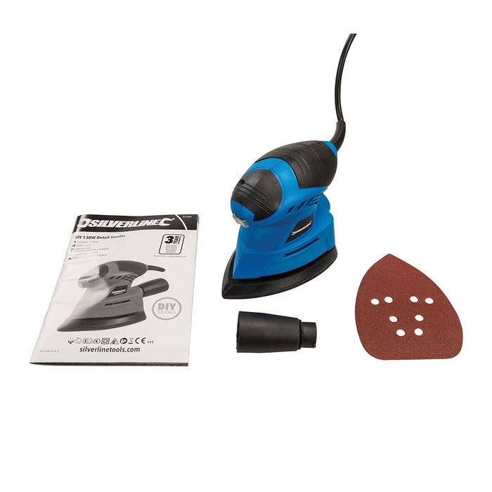 Silverline 130W Detail Sander 130W Silverline  - Dynamic Drive