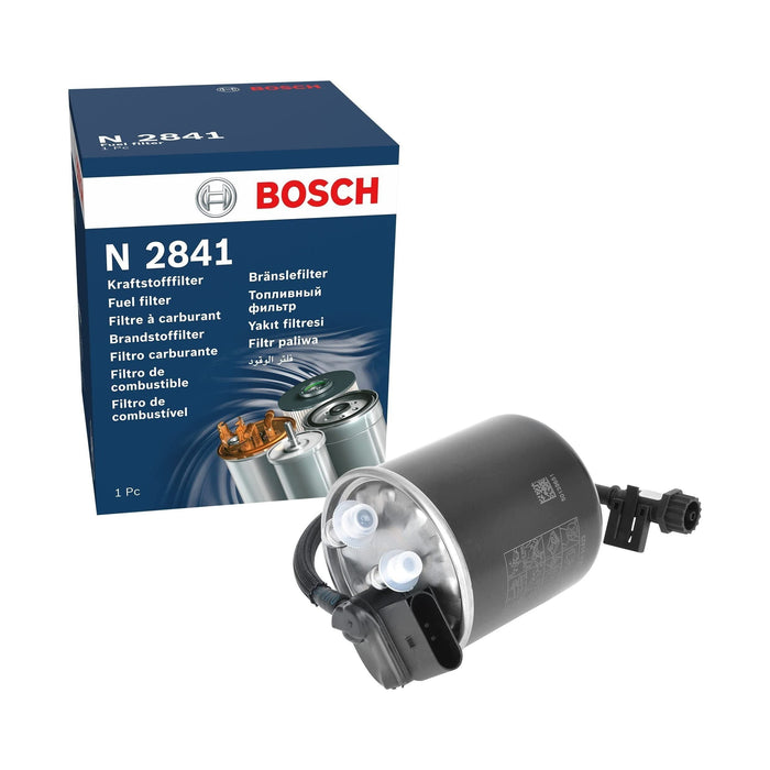 Bosch Car Fuel Filter N2841 fits Mercedes-Benz Vito 114 CDi|CDi BlueEFFICIENCY -