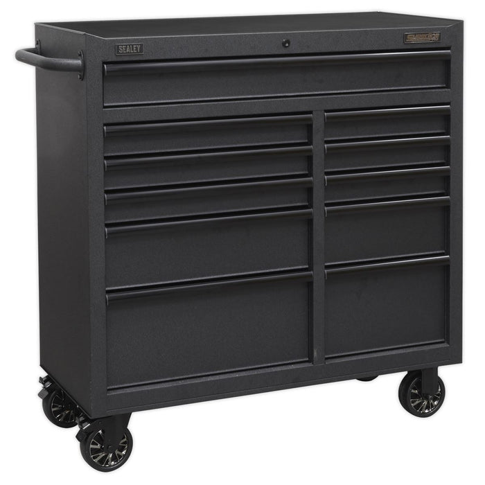 Sealey Rollcab 11 Drawer 1040mm with Soft Close Drawers AP4111BE Sealey  - Dynamic Drive