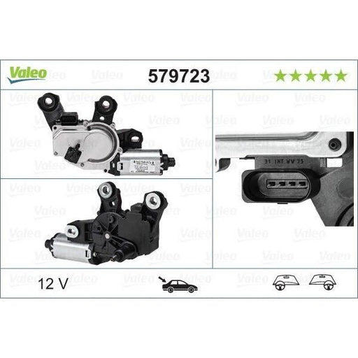 Genuine Valeo fits Wiper Motor Rear VW Touareg Ii & Ii Fl Valeo  - Dynamic Drive