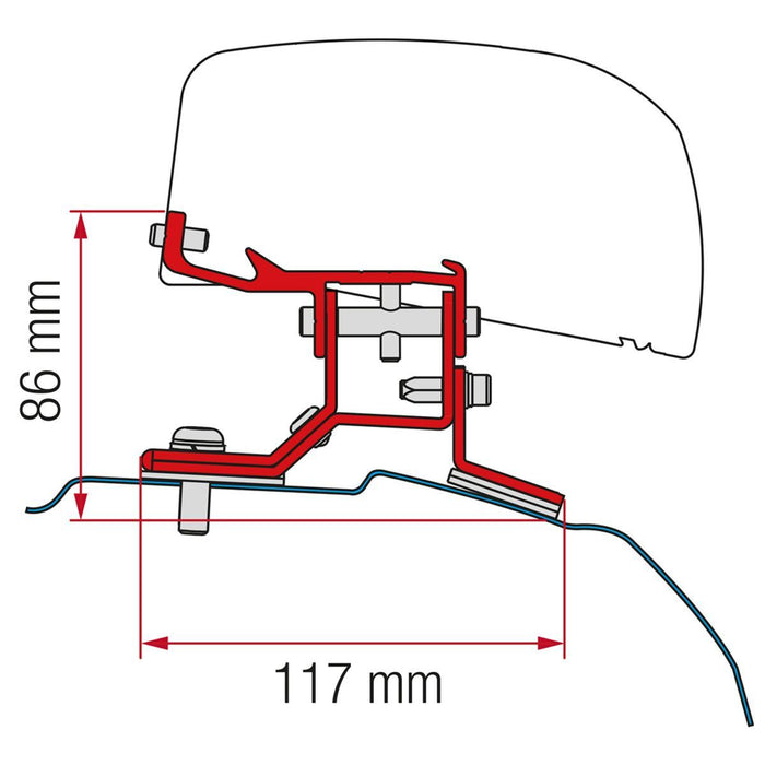 Upgrade Your Ford Custom LWB with Fiamma Kit for Camping Convenience