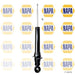 Genuine NAPA Shock Absorbers Lh/Rh Rear Fits Mazda  Mx5 - 2.0 - 05-14 Napa  - Dynamic Drive