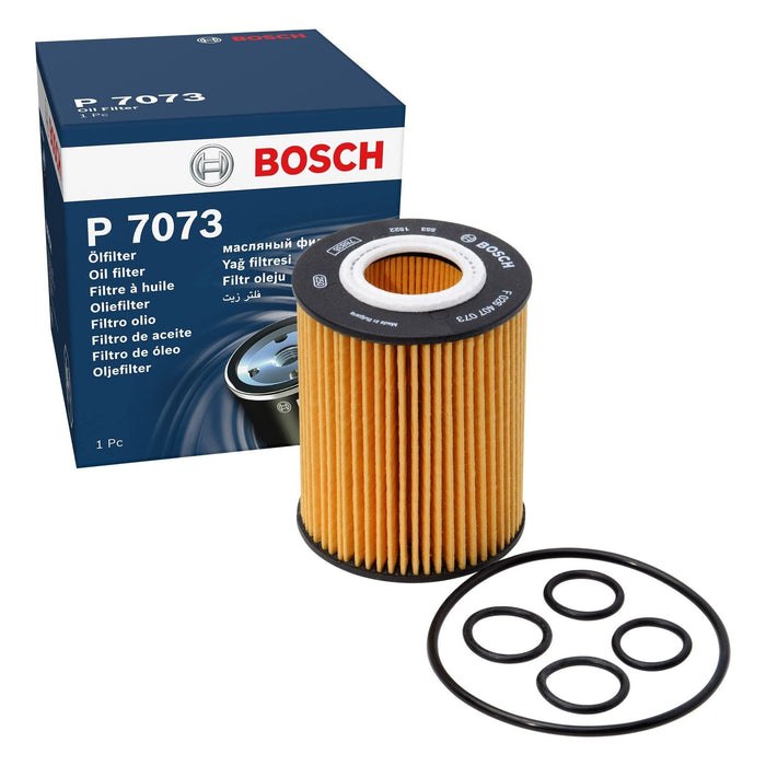 Bosch Car Oil Filter P7073 fits Vauxhall Zafira CDTi|CDTi ECOTEC - 1.7 - 07- F02