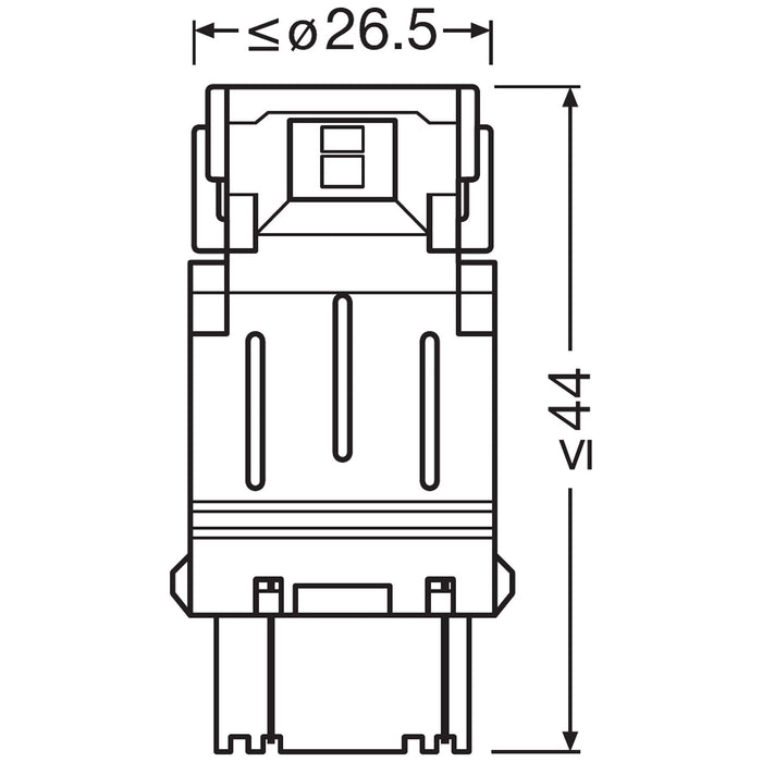 OSRAM LEDriving® SL, P27/7W, White 6000K, LED signal lamps, Off-road only Osram  - Dynamic Drive