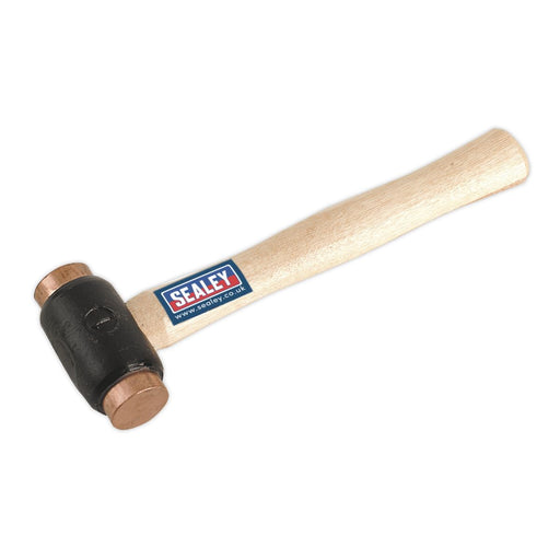 Sealey Copper Faced Hammer 1.75lb Hickory Shaft CFH02 Sealey  - Dynamic Drive