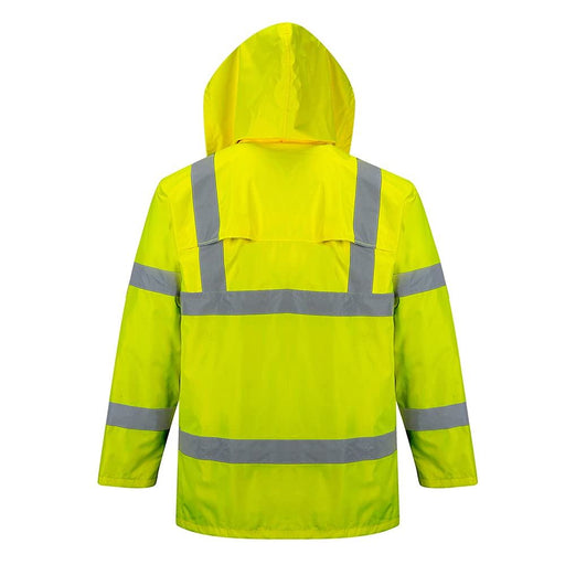 Portwest Hi-Vis Rain Jacket - Yellow - Small Portwest  - Dynamic Drive