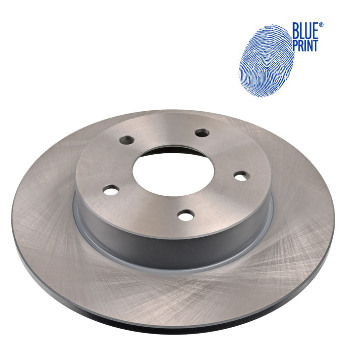 Pair of Blue Print Rear Solid Brake Discs for Nissan Almera  Nissan Primera Blue Print  - Dynamic Drive