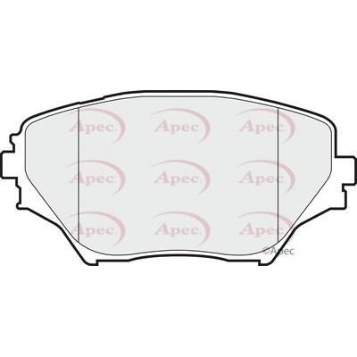 Apec Brake Pads Front Fits Toyota Rav-4 Apec  - Dynamic Drive