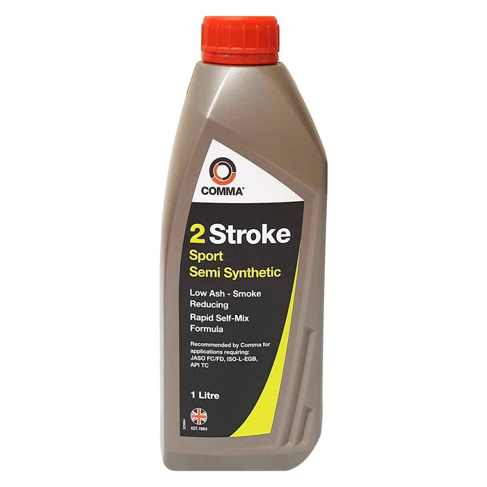 Comma 2 Stroke - Semi Synthetic - 1 Litre Comma  - Dynamic Drive