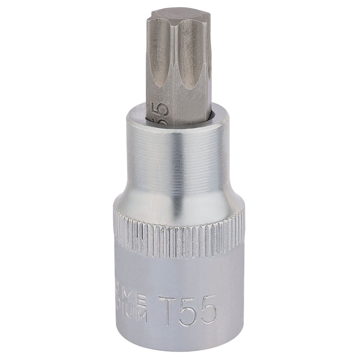 Draper TX-STAR Socket Bit, 1/2" Sq. Dr., T55 x 55mm 16319 Draper  - Dynamic Drive