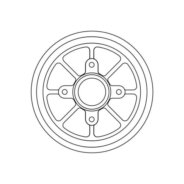 Genuine TRW Brake Drum DB4310 TRW  - Dynamic Drive