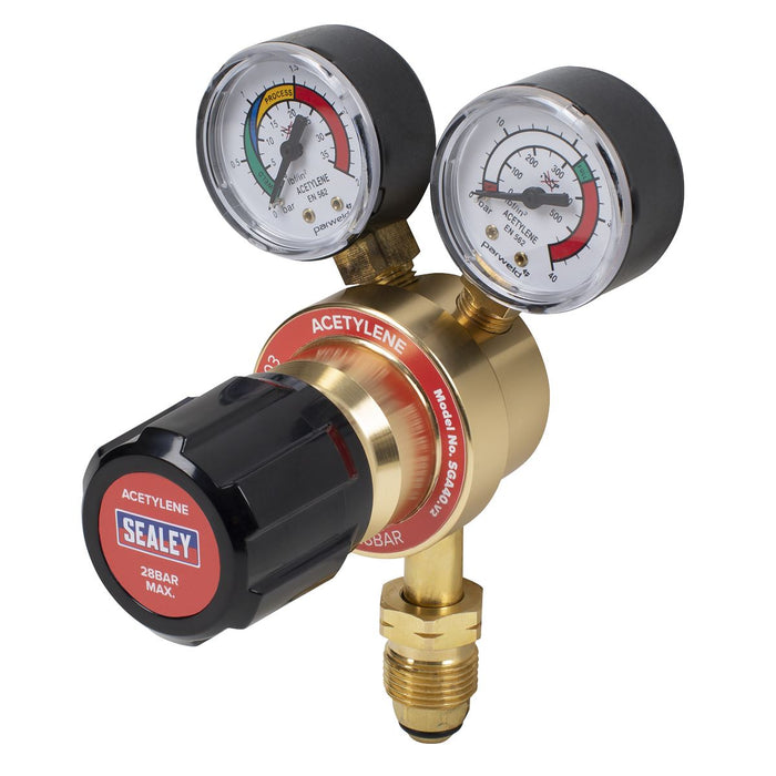 Sealey Acetylene Regulator SGA40 Sealey  - Dynamic Drive