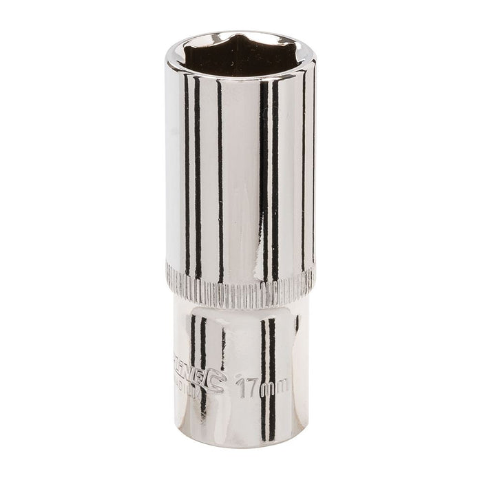 Silverline Deep Socket 3/8" Drive 6pt Metric 17mm