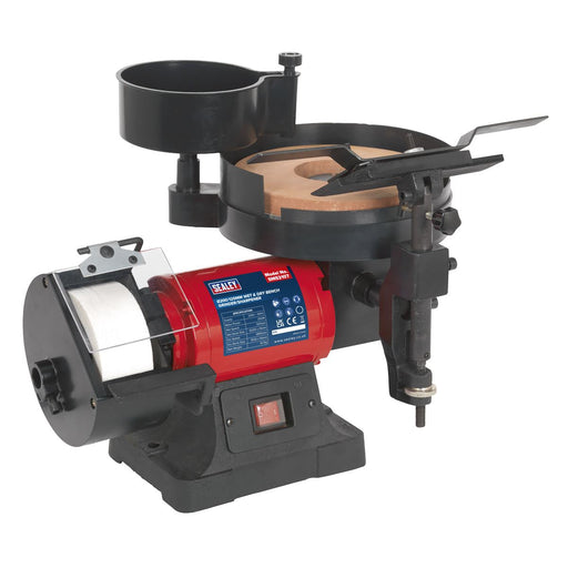 Sealey Bench Grinder/Sharpener Wet & Dry200/125mm 250W/230V SMS2107 Sealey  - Dynamic Drive