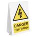 Sealey High Voltage Vehicle Warning Sign HVS1 Sealey  - Dynamic Drive