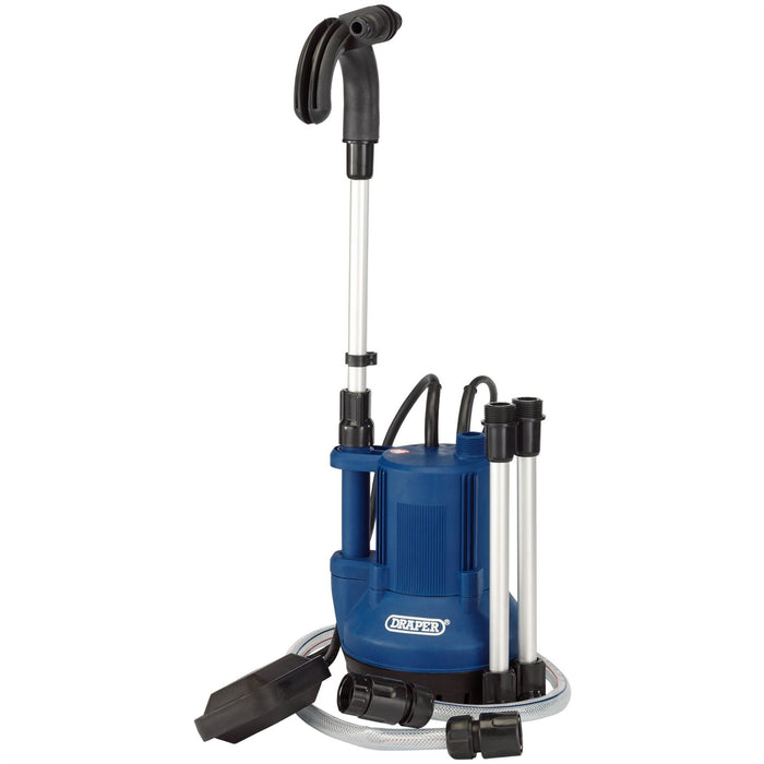 Draper Submersible Clean Water Butt Pump with Float Switch, 40L/min, 350W 36327 Draper  - Dynamic Drive