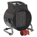 Sealey Industrial PTC Fan Heater 5000W 415V 3ph PEH5001 Sealey  - Dynamic Drive