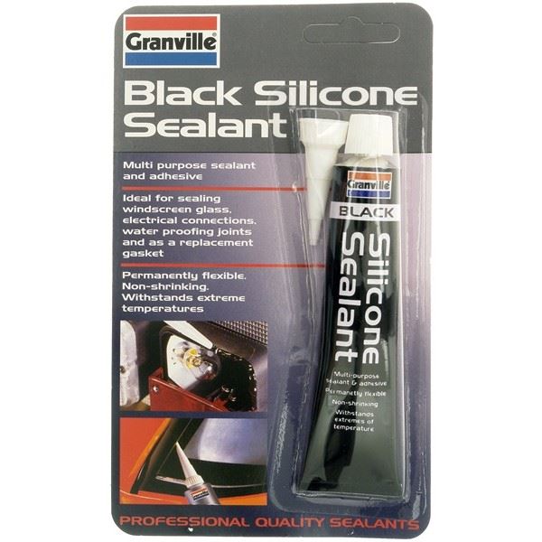 Granville Silicone Sealant - Black - 40g