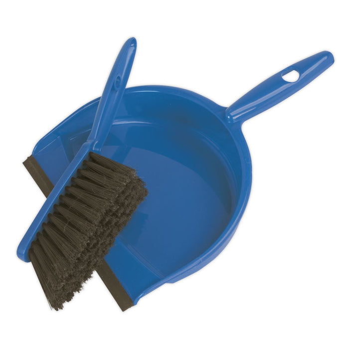 Sealey Dustpan & Brush Set Composite BM04 Sealey  - Dynamic Drive