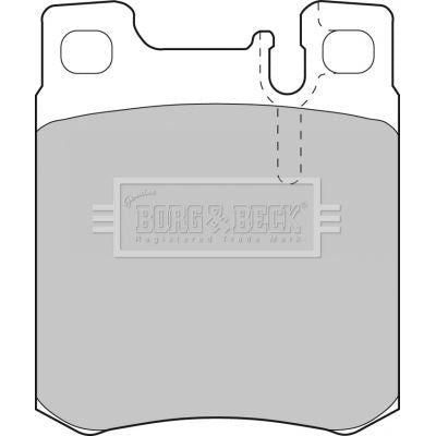 Genuine Borg & Beck Brake Pads fits Mercedes E class 93 BBP1462 Borg & Beck  - Dynamic Drive