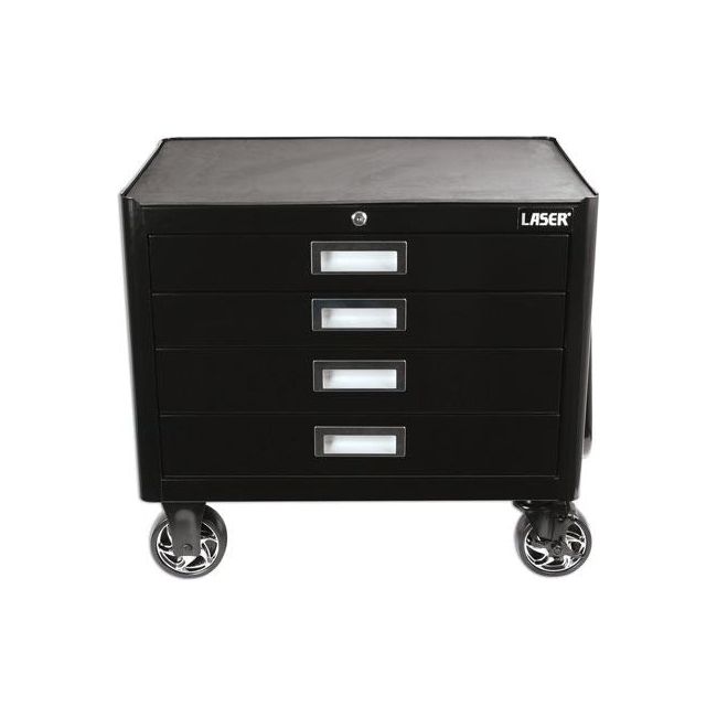 Laser Workshop Trolley - 4 Drawers 6990 Laser Tools  - Dynamic Drive