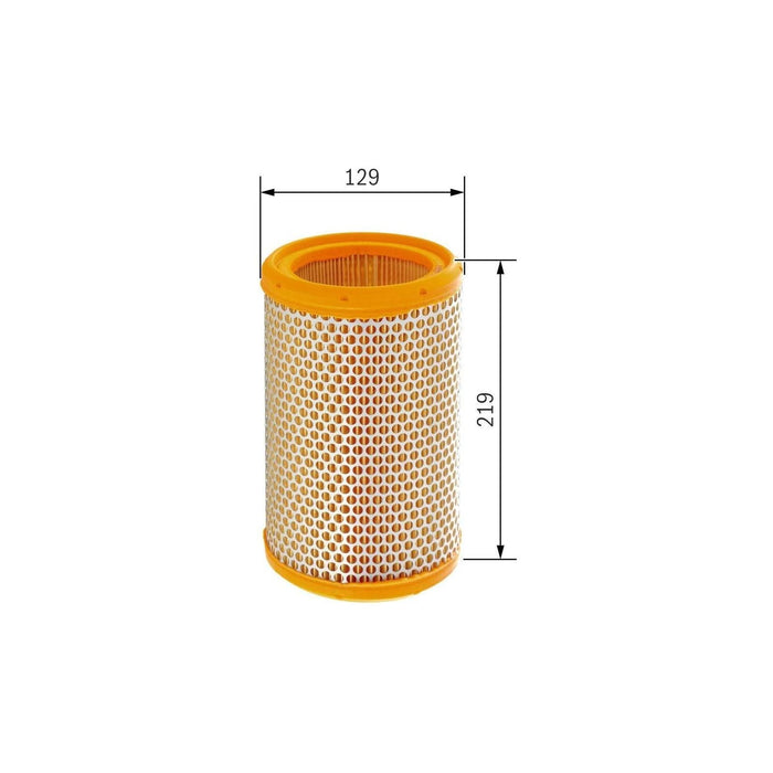 Genuine Bosch Car Air Filter S2124 fits Renault Megane Classic - 1.6 - 96-99 145