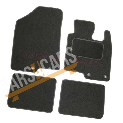 Fully Tailored Black Carpet Car Mats for Hyundai I40 Set of 4 With 3 Clips UKB4C  - Dynamic Drive