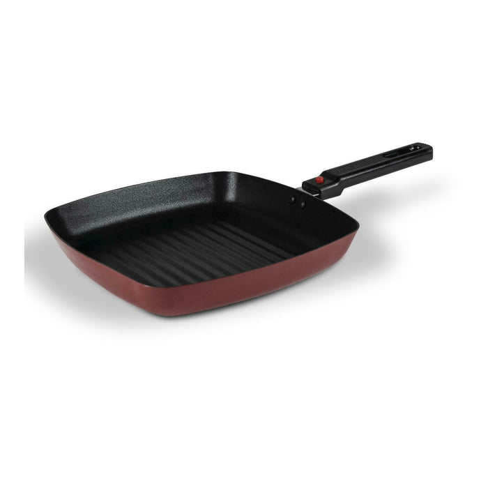 Kampa 24cm Camping Square Frying Pan with Removable Handle - Ember Kampa  - Dynamic Drive