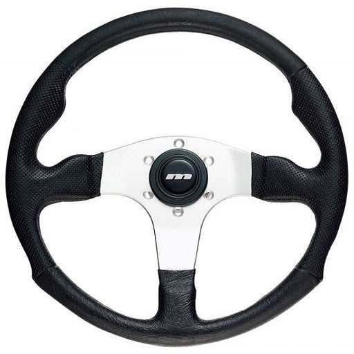 320mm Black Moulded Steering Wheel + Boss fits Fiat Uno Turbo ie Uno Sx Td 89>96 Mountney Classic  - Dynamic Drive