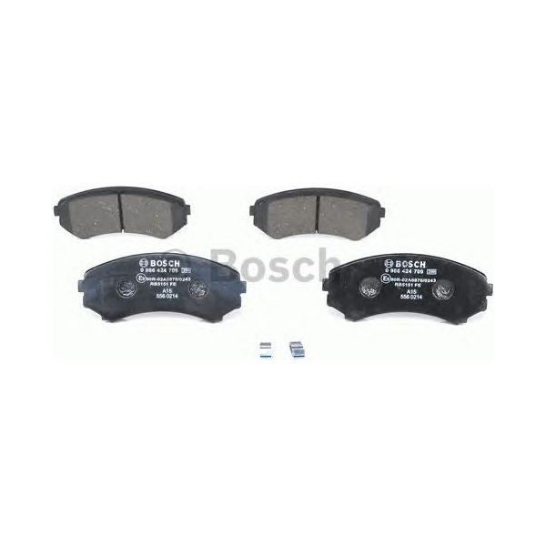 Genuine Bosch Brake Pad Set Bp422 fits Mitsubishi Shogun DiD - 3.2 - 11- 0986424