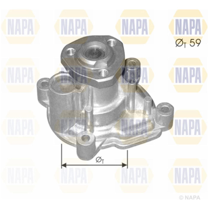 Genuine NAPA Water Pump for Audi Seat Skoda VW Volkswagen 03C121005B