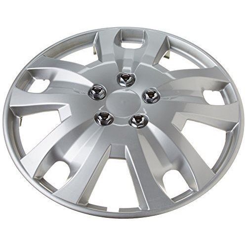 Set of 4 Ring Gyro Wheel Trims / Hub Caps 14" Covers Universal Fit Deep Dish