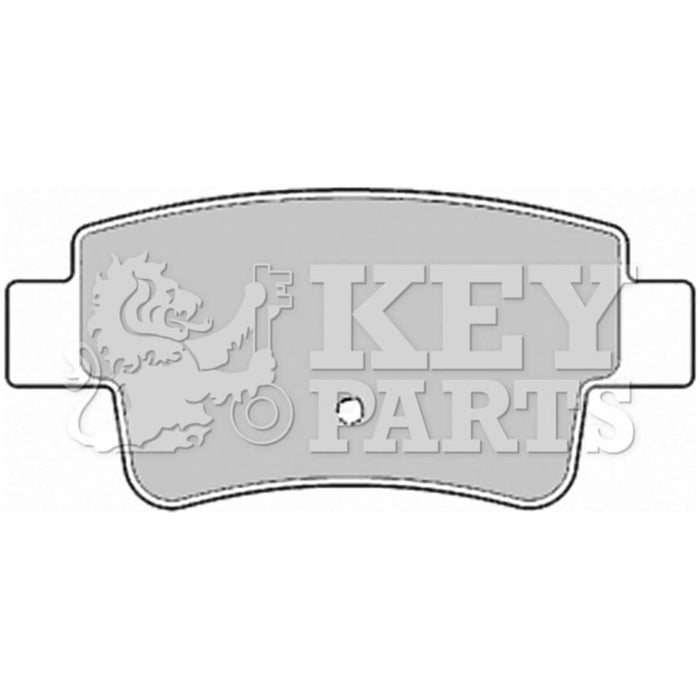 Genuine Key Parts KBP1946 Rear Brake Pads (Bosch)