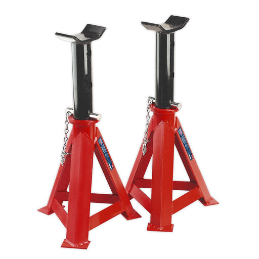 Sealey AXLe Stands (Pair) 12 Tonne Capacity per Stand AS12000 Sealey  - Dynamic Drive