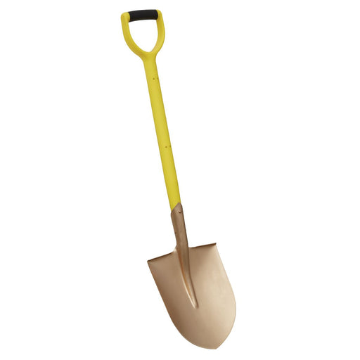 Sealey Round Point Shovel 240 x 420 x 990mm Non-Sparking NS107 Sealey  - Dynamic Drive