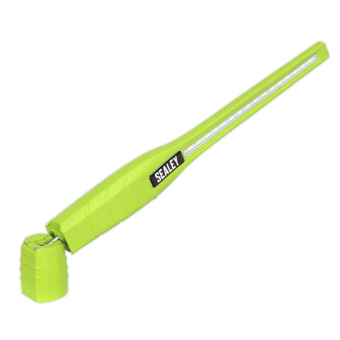 Sealey Rechargeable 360 Slim Inspection Light 8W & 1W SMD LED Green Lithium-ion Sealey  - Dynamic Drive