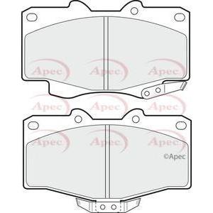 Apec Brake Pads Front Fits Toyota 4-Runner Hi-Lux Landcruiser Vigo VW T