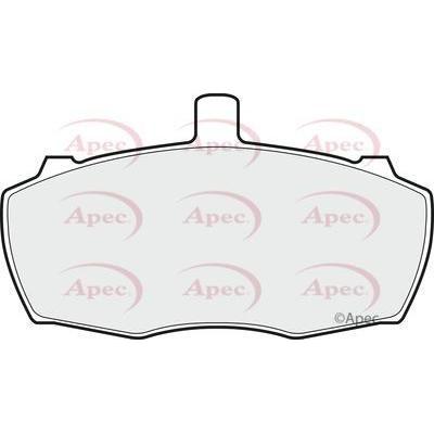 Apec Brake Pads Front Fits Ford Transit Land Rover 110 Ldv 400 Convoy S