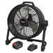 Sealey 2-in-1 Cordless/Corded 16" High Velocity Drum Fan 20V SV20 Series Kit Sealey  - Dynamic Drive