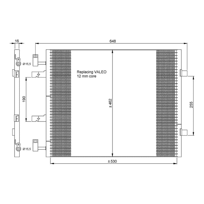 NRF Condenser 35845