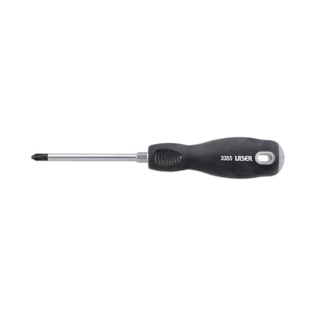 Laser Phillips Screwdriver Ph2 x 100mm 3355 Laser Tools  - Dynamic Drive