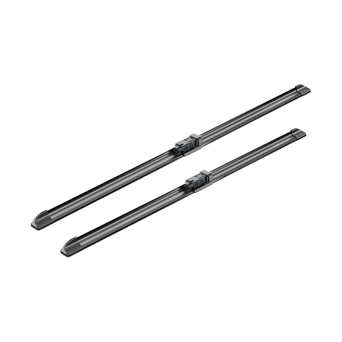 Bosch Aerotwin Flat Blade A855S Front Window Windscreen Wiper Blade Set Pair