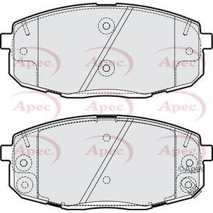 Apec Brake Pads Front Fits Hyundai I30 1.410/07 - 11/11;Hyundai 1.601/1