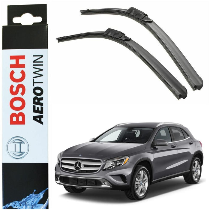 Bosch Aerotwin Front Wiper Blades Set fits Mercedes GLA-Class 07.15> A205S