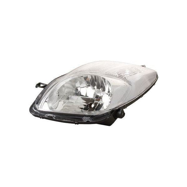 Valeo Headlight Nearside Passenger Side 043934 Left Halogen fits Toyota Yaris II Valeo  - Dynamic Drive